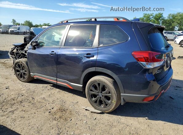 JF2SKAMC9LH409912 2020 SUBARU FORESTER Blue Задня ліва чверть