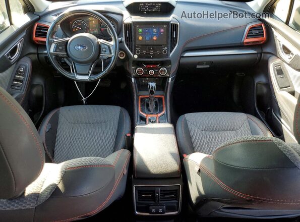 JF2SKAMC9LH409912 2020 SUBARU FORESTER Blue Вид панелі приладів