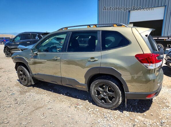 JF2SKAMC9NH521421 2022 SUBARU FORESTER Green Հետևի ձախ