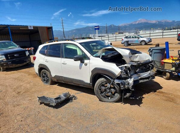 JF2SKAMCXNH426673 2022 SUBARU FORESTER White Przód prawy
