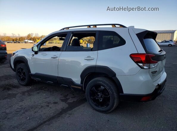 JF2SKAMCXNH439892 2022 SUBARU FORESTER White Задня ліва чверть