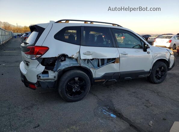 JF2SKAMCXNH439892 2022 SUBARU FORESTER White Задня права чверть