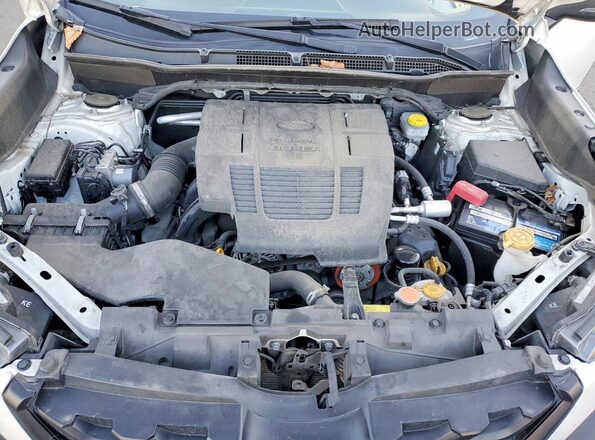 JF2SKAMCXNH439892 2022 SUBARU FORESTER White Вид підкапотного простору