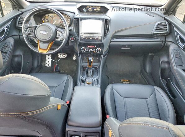 JF2SKAMCXNH439892 2022 SUBARU FORESTER White Вид панелі приладів