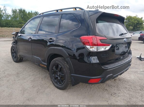 JF2SKAMCXPH430967 2023 SUBARU FORESTER Black უკანა მარცხენა
