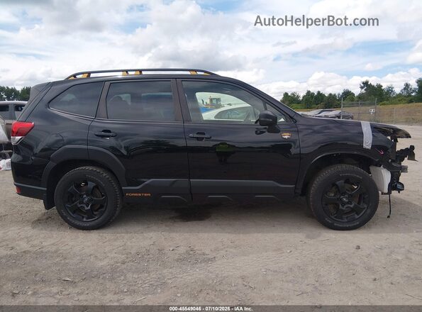 JF2SKAMCXPH430967 2023 SUBARU FORESTER Black სალონის 360-გრადუსიანი ხედი