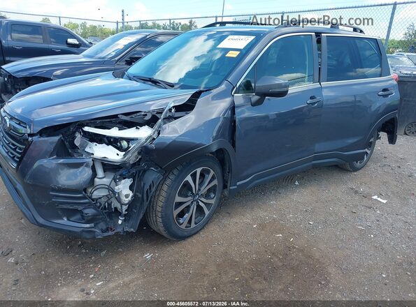 JF2SKANC3NH521963 2022 SUBARU FORESTER Серый Передняя левая четверть
