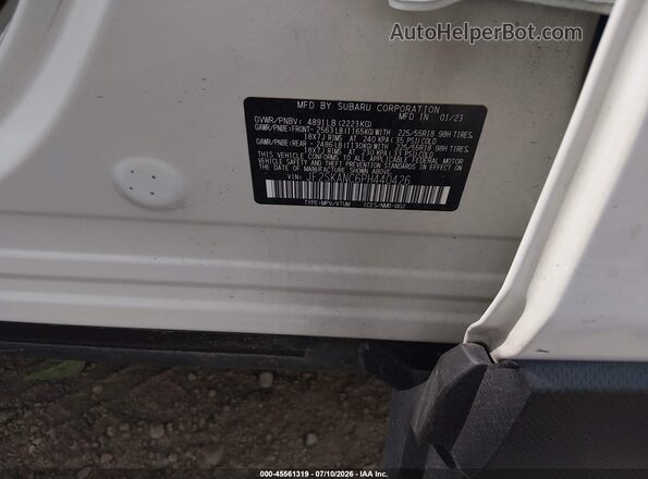 JF2SKANC6PH440426 2023 SUBARU FORESTER Белый Вид подкапотного пространства