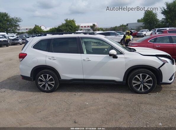 JF2SKANC6PH440426 2023 SUBARU FORESTER Белый Вид задней части салона