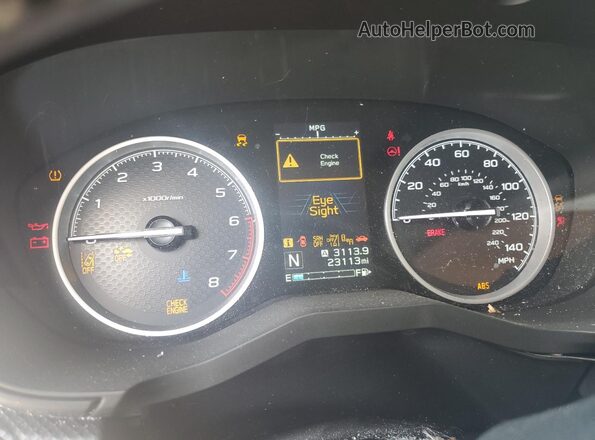 JF2SKANC9PH460668 2023 SUBARU FORESTER Серый Вид щитка приборов