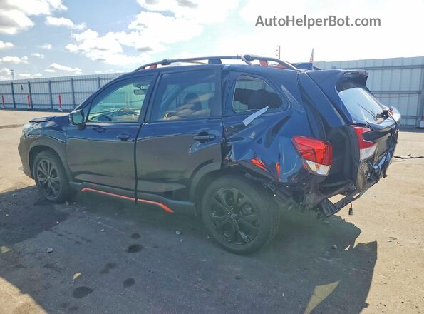 JF2SKAPC0KH482323 2019 SUBARU B9 Blue უკანა მარცხენა