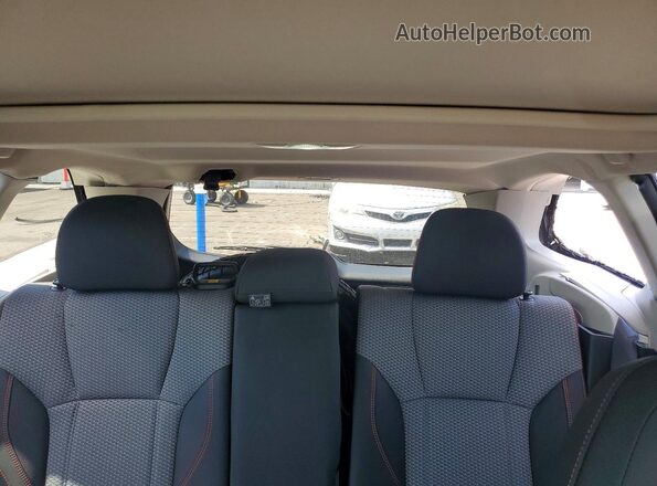 JF2SKAPC0KH482323 2019 SUBARU B9 Blue უკანა სავარძლების ხედი