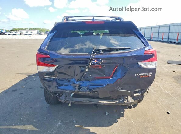 JF2SKAPC0KH482323 2019 SUBARU B9 Blue უკანა ხედი