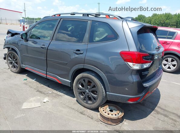 JF2SKAPC0KH543394 2019 SUBARU FORESTER Black Rear left