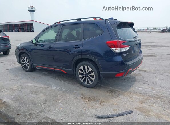 JF2SKAPC1KH586285 2019 SUBARU FORESTER Синий Задняя левая четверть
