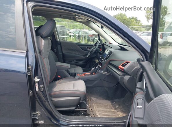 JF2SKAPC1KH586285 2019 SUBARU FORESTER Синий Вид салона спереди
