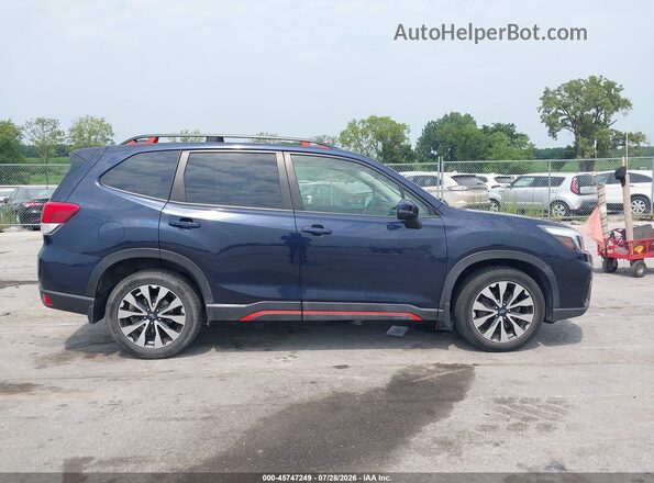 JF2SKAPC1KH586285 2019 SUBARU FORESTER Синий Вид задней части салона