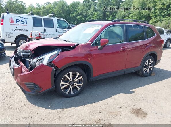 JF2SKAPC1PH446714 2023 SUBARU FORESTER Red Front left