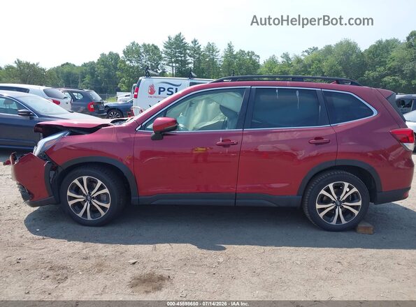 JF2SKAPC1PH446714 2023 SUBARU FORESTER Red 360 interior view