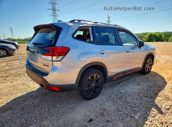 JF2SKAPC2KH473901 2019 SUBARU FORESTER Silver უკანა მარჯვენა