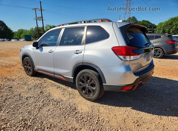 JF2SKAPC2KH473901 2019 SUBARU FORESTER Silver უკანა მარცხენა