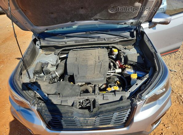 JF2SKAPC2KH473901 2019 SUBARU FORESTER Silver ძრავის განყოფილების ხედი