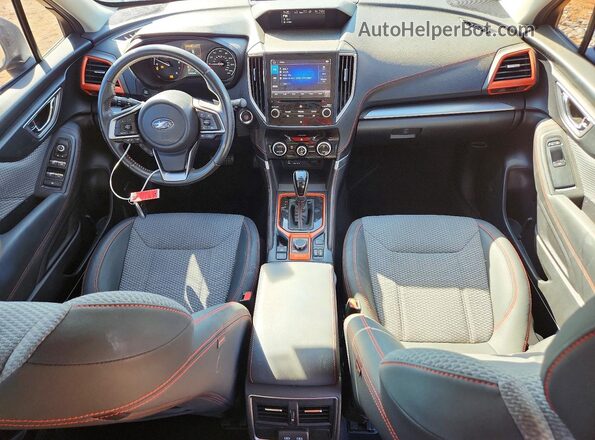 JF2SKAPC2KH473901 2019 SUBARU FORESTER Silver წინა პანელის ხედი