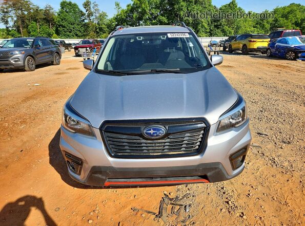 JF2SKAPC2KH473901 2019 SUBARU FORESTER Silver წინა ხედი