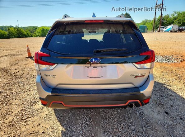 JF2SKAPC2KH473901 2019 SUBARU FORESTER Silver უკანა ხედი