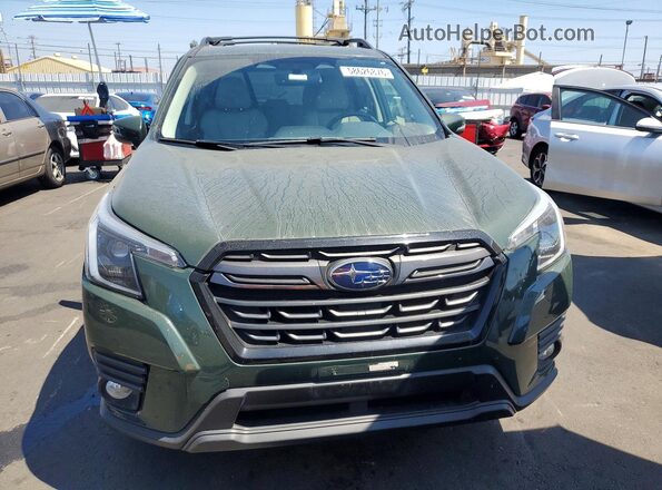 JF2SKAPC2NH434424 2022 SUBARU FORESTER Green Widok z przodu