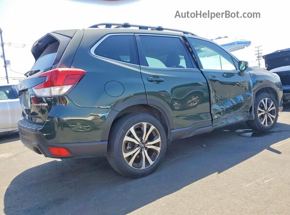 JF2SKAPC2NH434424 2022 SUBARU FORESTER Green Tył prawy