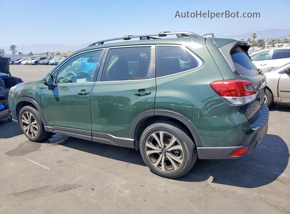 JF2SKAPC2NH434424 2022 SUBARU FORESTER Green Tył lewy