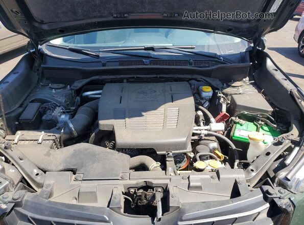 JF2SKAPC2NH434424 2022 SUBARU FORESTER Green Widok komory silnika