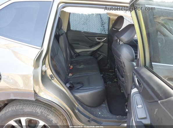 JF2SKAPC2NH500390 2022 SUBARU FORESTER Green Vista de la etiqueta del VIN