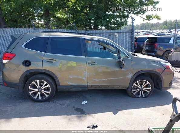 JF2SKAPC2NH500390 2022 SUBARU FORESTER Green Vista interior trasera