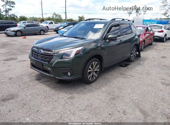 JF2SKAPC2PH514566 2023 SUBARU FORESTER Green Front left