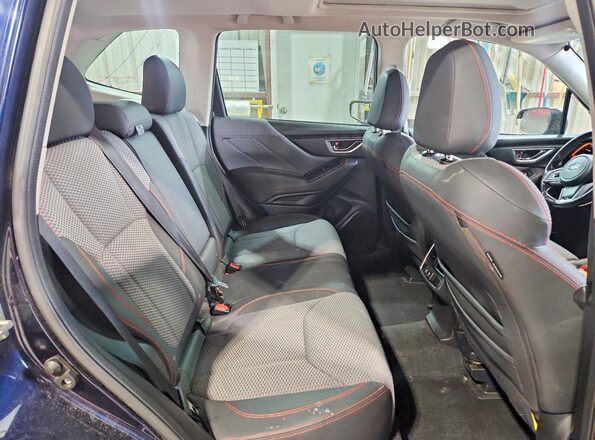 JF2SKAPC3KH400102 2019 SUBARU FORESTER Синий Вид задней части салона
