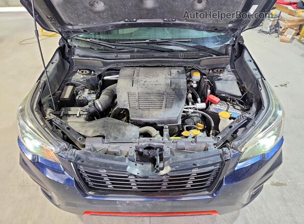 JF2SKAPC3KH400102 2019 SUBARU FORESTER Синий Вид подкапотного пространства