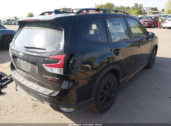 JF2SKAPC3KH542904 2019 SUBARU FORESTER Black Հետևի աջ