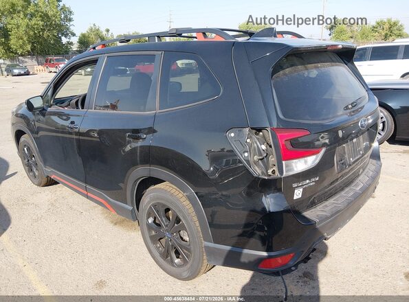 JF2SKAPC3KH542904 2019 SUBARU FORESTER Black Հետևի ձախ
