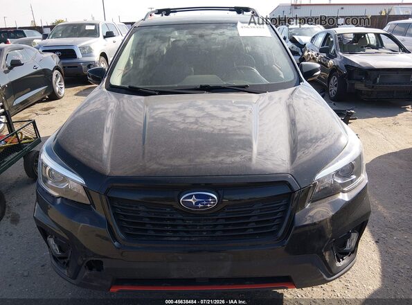 JF2SKAPC3KH542904 2019 SUBARU FORESTER Black Սալոնի հետևի տեսք