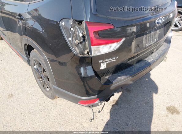 JF2SKAPC3KH542904 2019 SUBARU FORESTER Black Դիմացի տեսք