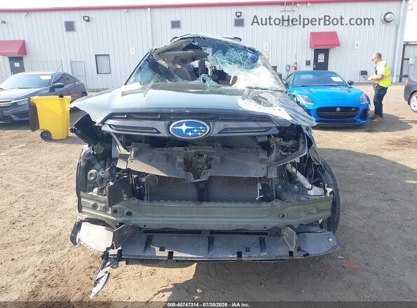 JF2SKAPC3NH494731 2022 SUBARU FORESTER Green წინა ხედი