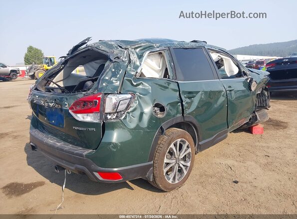 JF2SKAPC3NH494731 2022 SUBARU FORESTER Green უკანა მარჯვენა