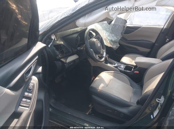 JF2SKAPC3NH494731 2022 SUBARU FORESTER Green წინა სალონის ხედი