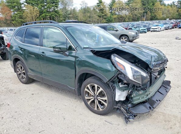 JF2SKAPC3PH546183 2023 SUBARU FORESTER Green Przód prawy