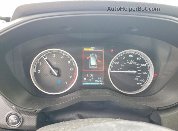 JF2SKAPC3PH546183 2023 SUBARU FORESTER Green Widok zestawu wskaźników