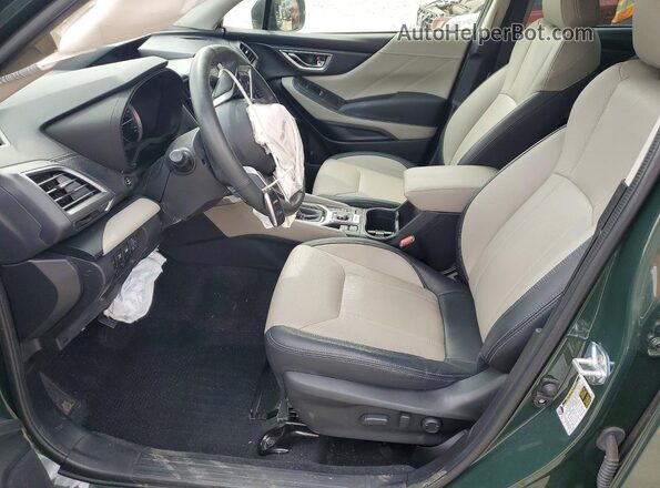 JF2SKAPC3PH546183 2023 SUBARU FORESTER Green Widok wnętrza z przodu