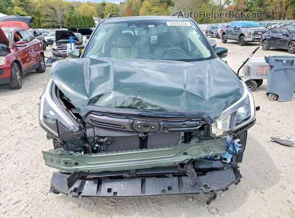 JF2SKAPC3PH546183 2023 SUBARU FORESTER Green Widok z przodu