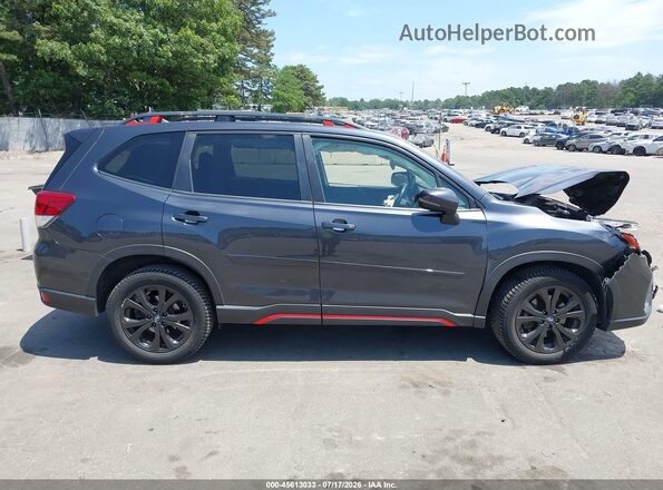 JF2SKAPC4KH585566 2019 SUBARU FORESTER Black ხელსაწყოთა პანელის ხედი